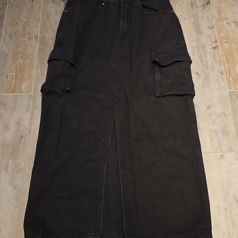 Sincerely Jules Black Jean Skirt